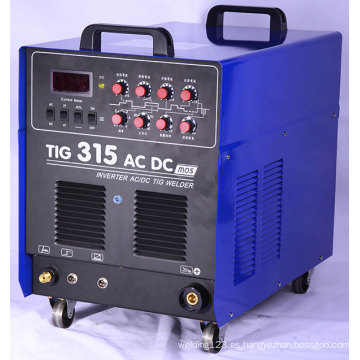 Inverter DC MMA / máquina de soldadura TIG TIG315PAC / DC